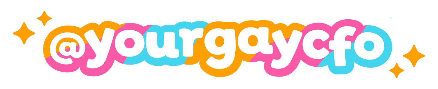 yourgaycfo rainbow logo